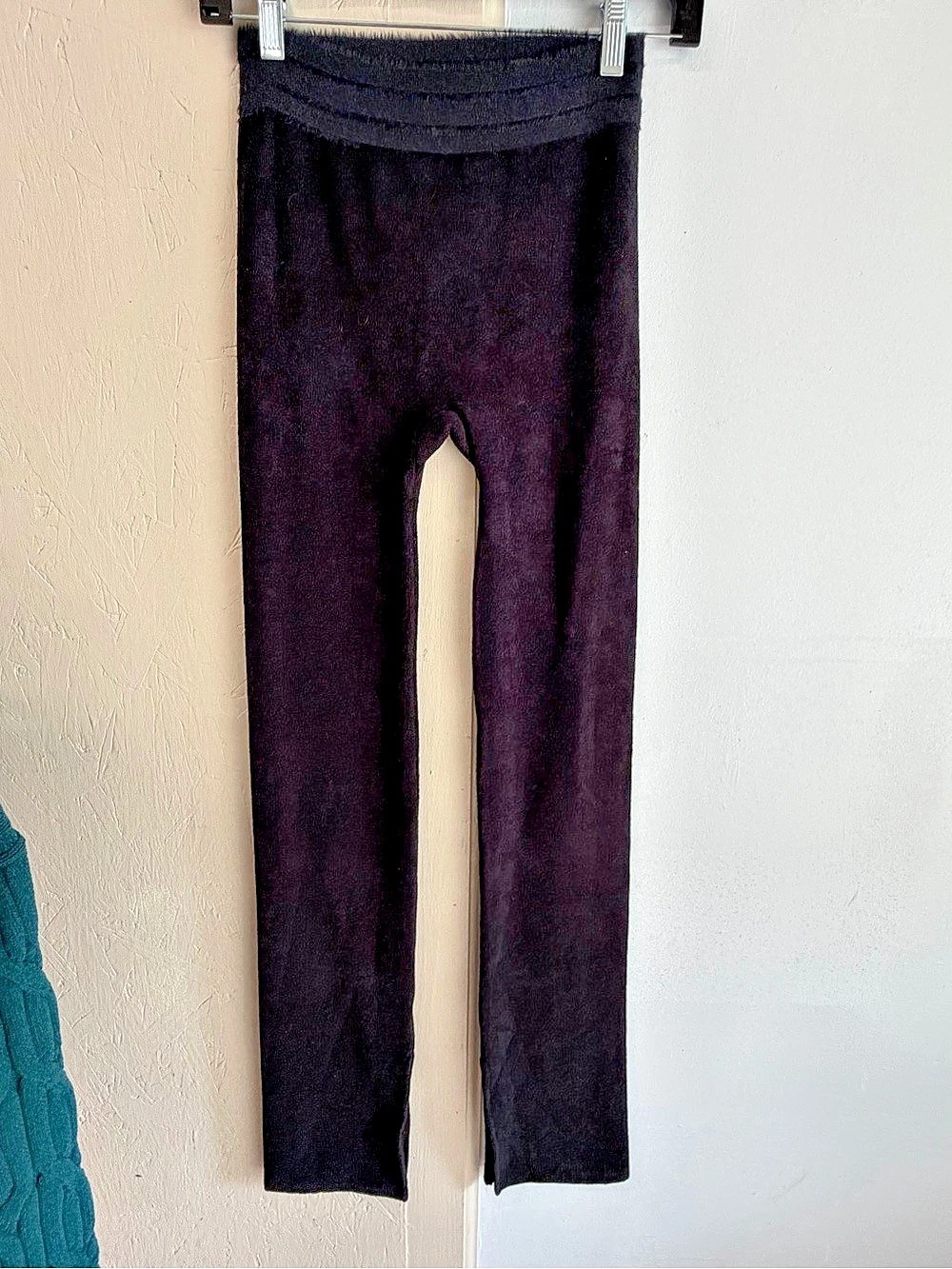 Alo Black Lounge Pant Size Small Like New
